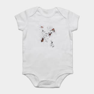 Burn wound / burn stain - Costume Baby Bodysuit